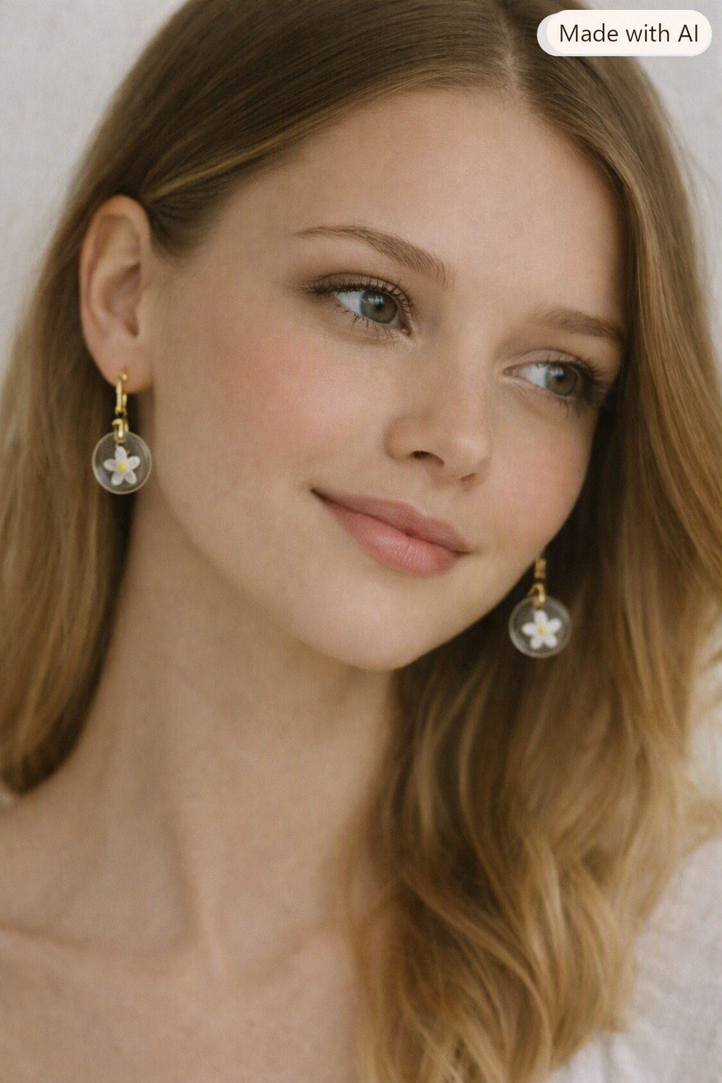 Oorhangers Pure Daisy, Ear Wires Pure Daisy
