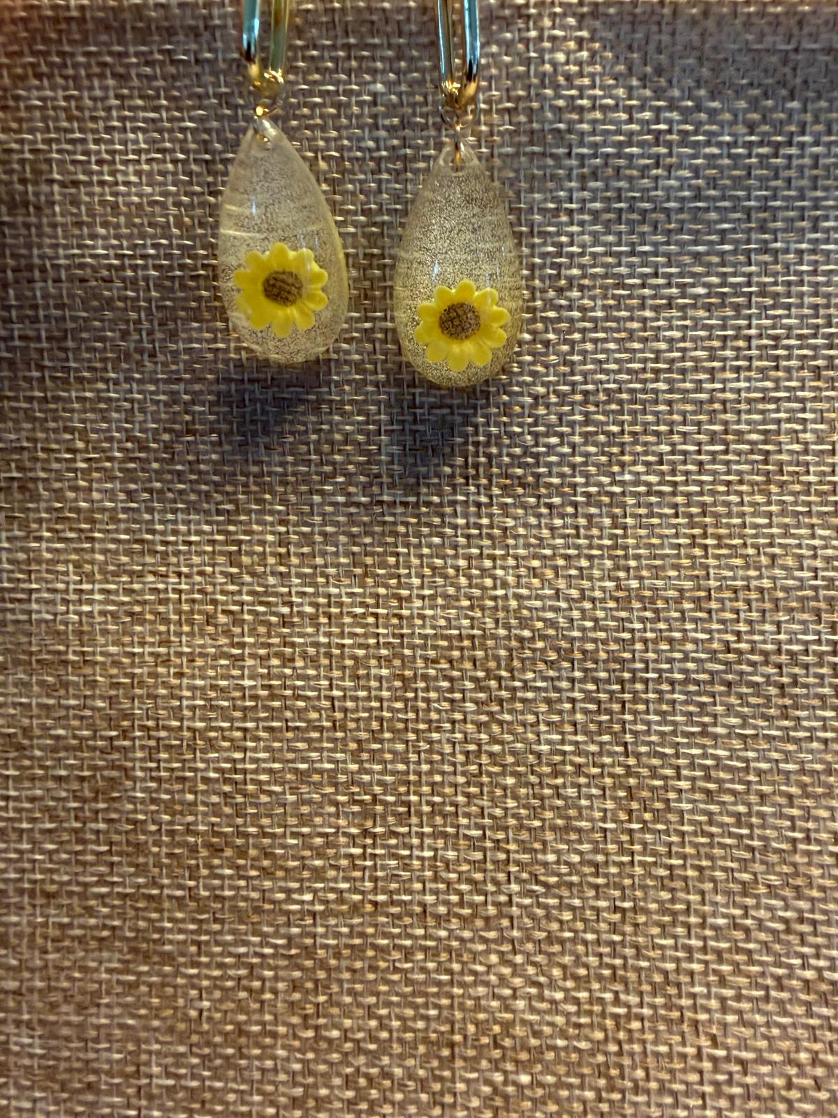 Oorbellen Sunlight Bloom, Ear Wires Sunlight Bloom