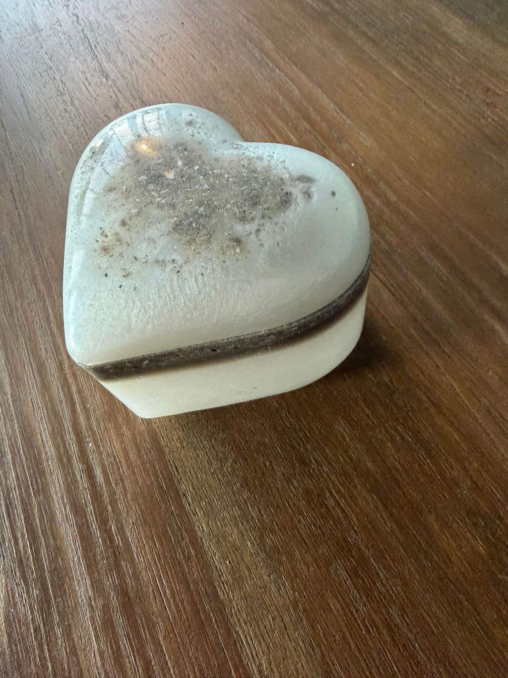 Herinneringshart met as, Remembrance Heart with Ash