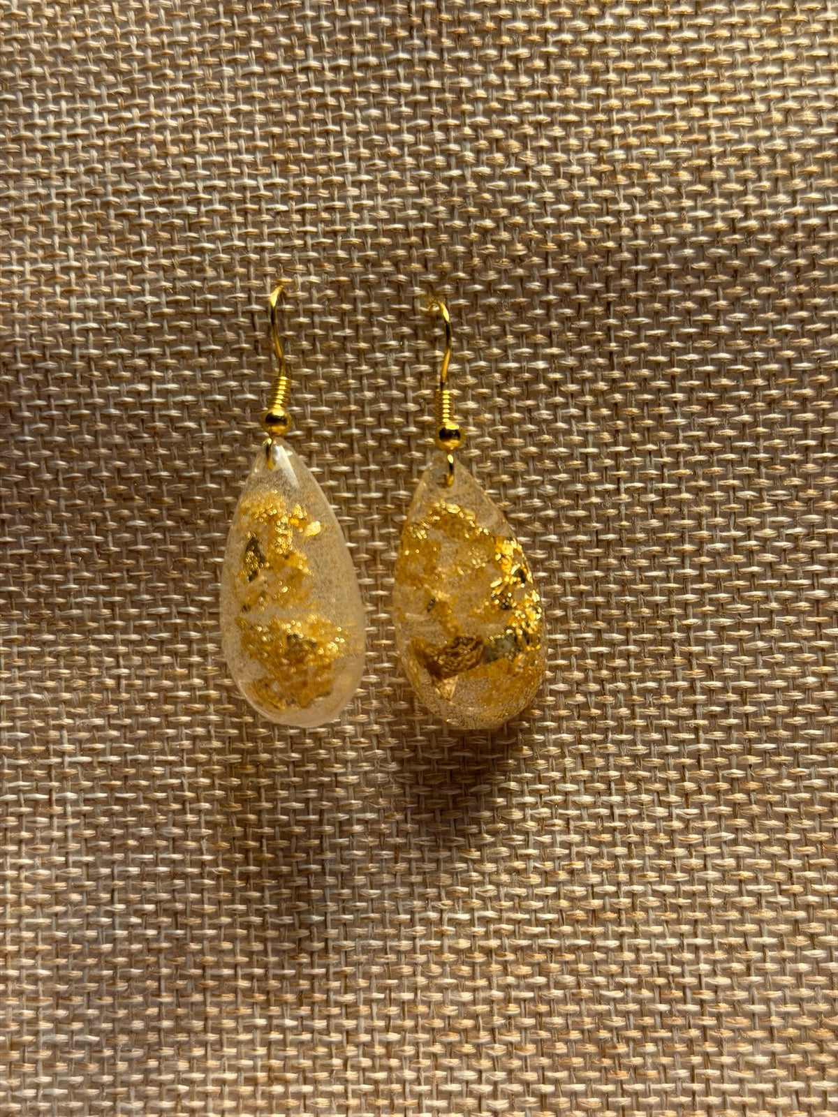 Oorbellen Golden Drop, Ear Wires Golden Drop