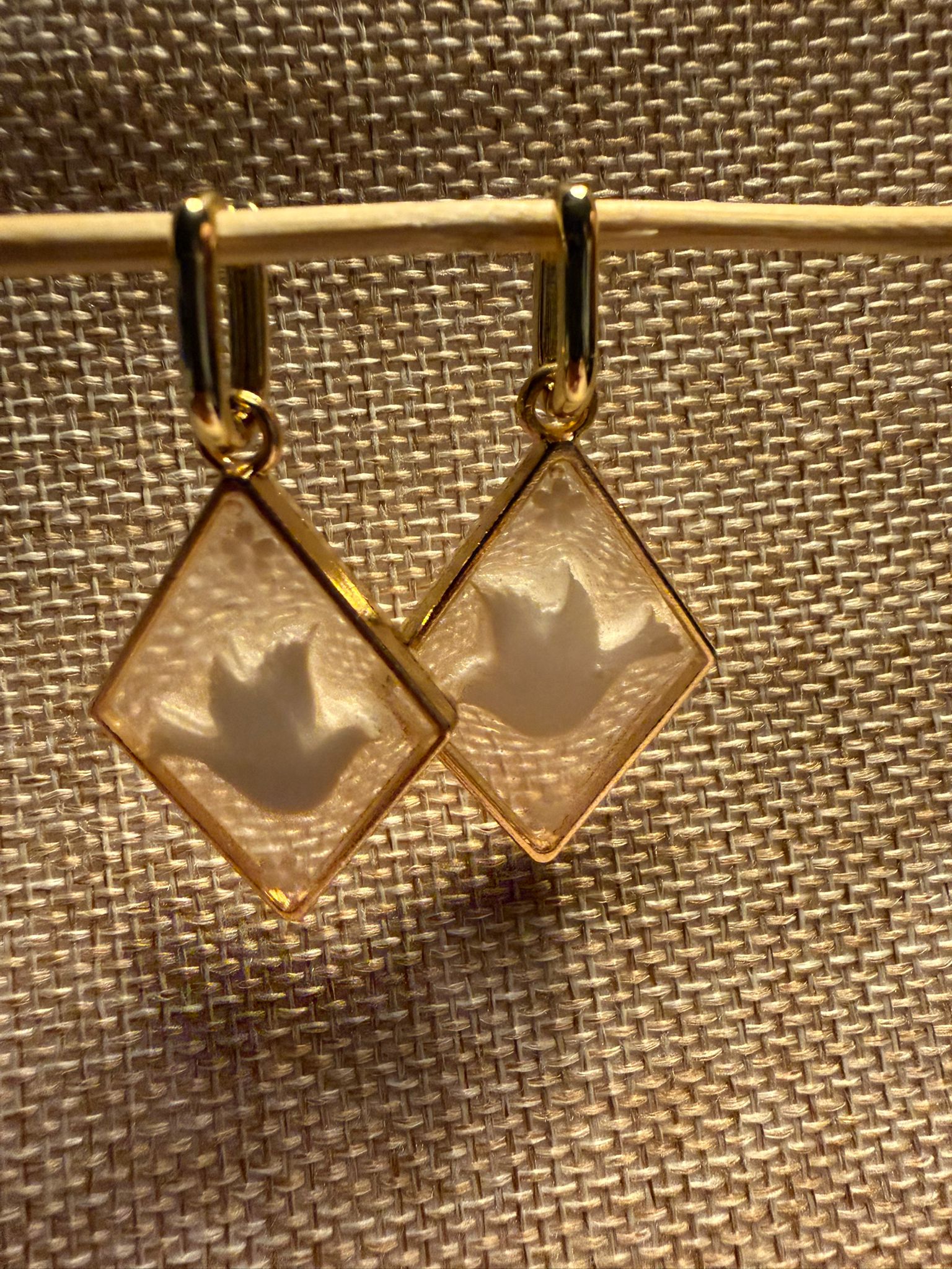Oorbellen Golden Flight, Ear Wires Golden Flight